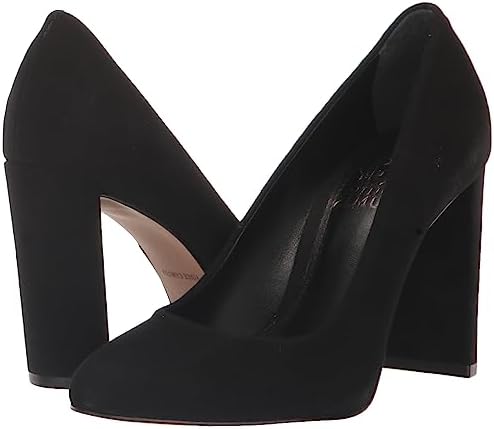 Vince Camuto Women's Desimmy Block Heel Pump, Black, 12 | Image 6