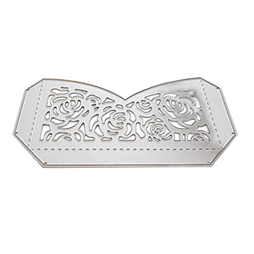 Fogun Rose Matrices De Découpe, Metal Coupe Dies, BRICOLAGE Scrapbooking Cutting Dies DIY Carte Cadeau Pour Festival