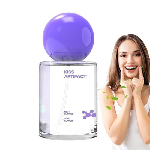 Probiotic Oral Spray | 20ml Probiotic Breath Spray | Natural Mints Mouth Freshener Spray | Kiss Artifact Mouth Spray | No Alcohol Oral Care | Oral Probiotic Freshener for Travel