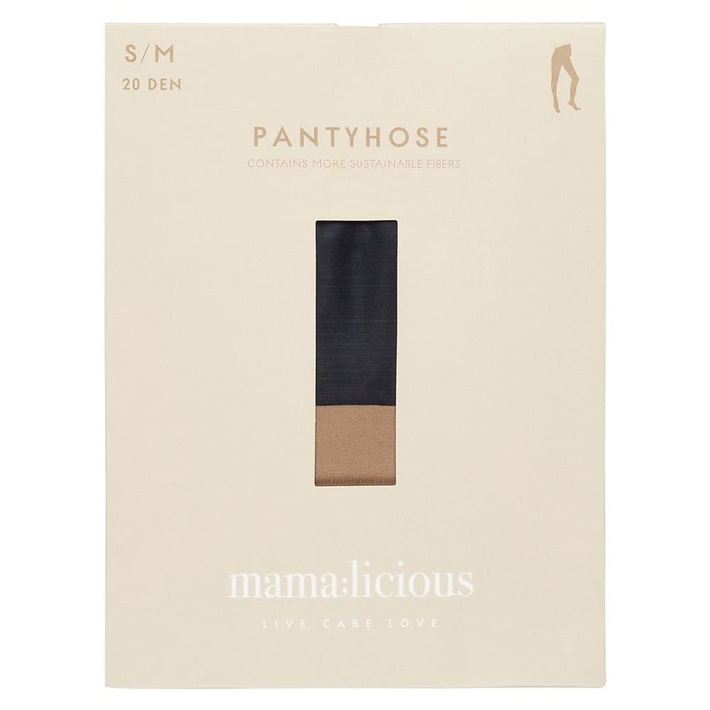Mamalicious Maternity Tights - Black