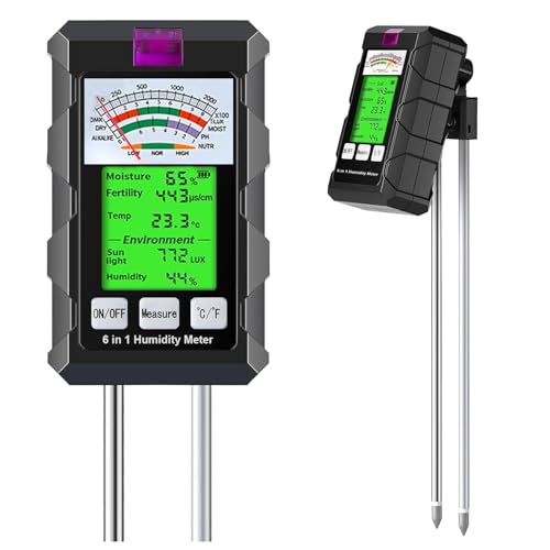 2026 Dual Probe Soil Tester,...