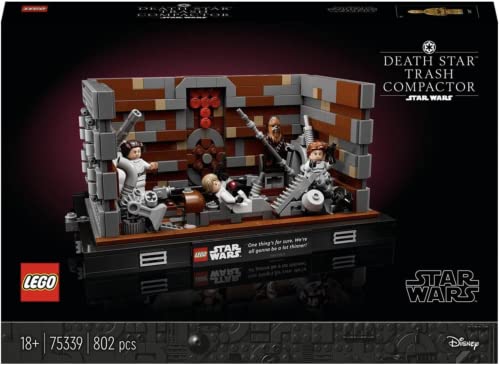 LEGO Star Wars Müllpresse im Todesstern Diorama 75339 - vue 3