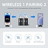 Nefuo Mini 2 Wireless Lavalier Microphone for iPhone/ipad, Lavalier Microphone with Strong Noise Cancelling, 32H Battery Life with Charging Case, Lapel Mic for Video, Interview, Vlog, YouTube,TikTok #3