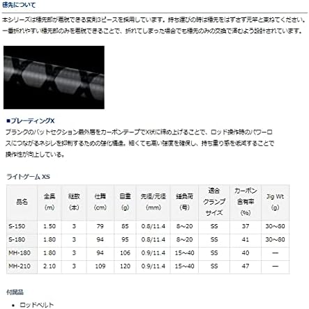 Daiwa MH-210 21 Light Game, XS