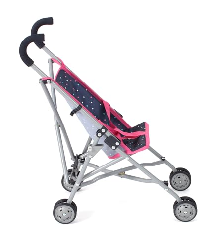 Bayer Chic 2000 - Puppenbuggy Roma, Puppenwagen, Mini-Buggy, Konfetti pink – Bild 3