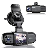 🚖【GPS y batería integrada】 La cámara de salpicadero de 1080p con función GPS puede grabar información de conducción como la ubicación y la velocidad con precisión y admite la reproducción de vídeos almacenados en un reproductor especial (reproductor GPS HIT) para comprobar rutas de conducción y rutas de viaje, etc. Si esta cámara se apaga repentinamente, la batería interna integrada guardará archivos de video para emergencias hasta que la batería se agote.