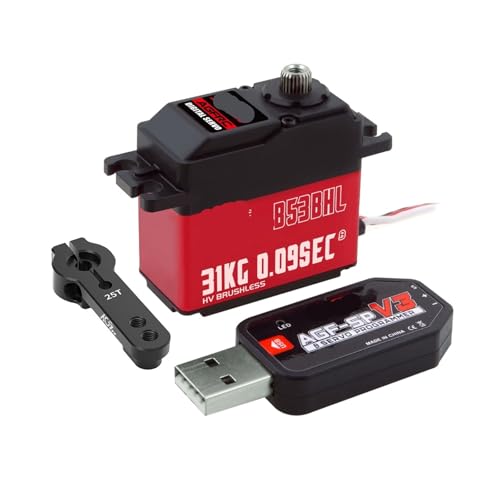 Servo RC Programmable B53BHL V2 Brushless 31KG Vitesse Rapide Standard