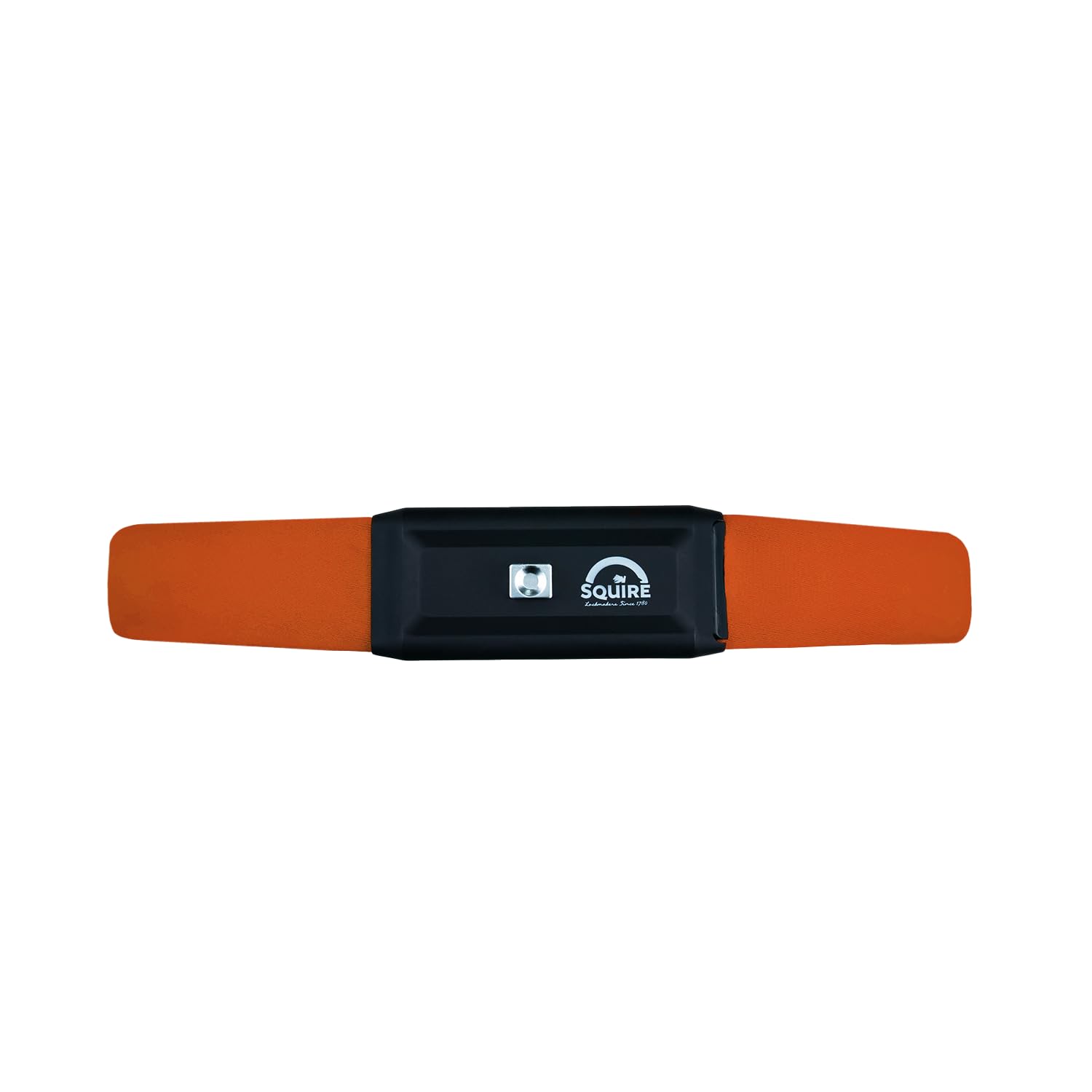 Squire Orange Bike Locks Straplok™ 35/850 : Tough And Lightweight Wearable Bike Lock With Multiple High Tensile Steel Cores, 850Mm Length, 2 Keys Included