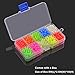 Glow Fishing Beads Saltwater Freshwater, 1000pcs Plastic Fish Beads Luminous Round Egg Beads Assortment Fishing Tackle Tools for Rigs Leaders 0.2in