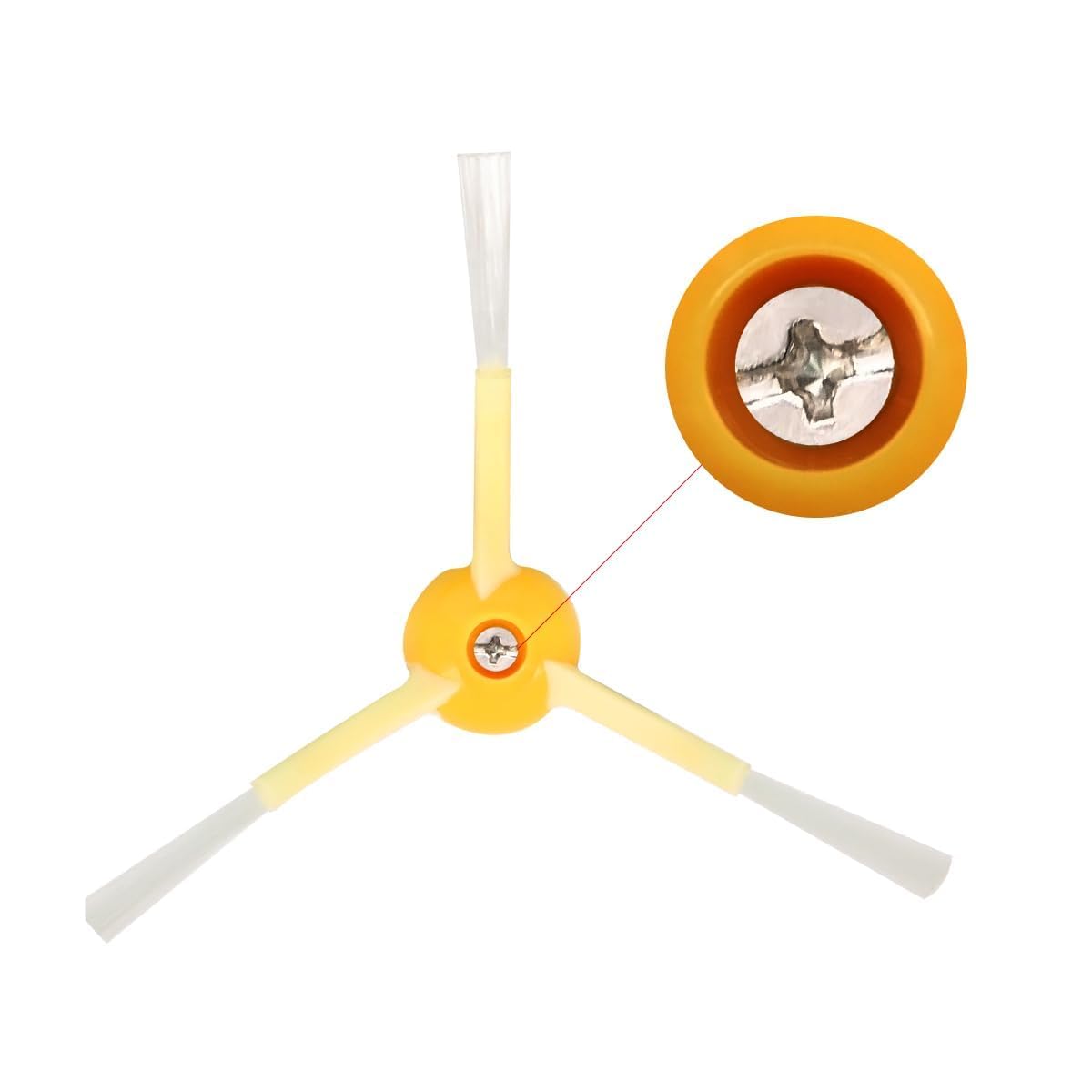 IRobot Roomba Seitenbürsten Ersatz - 6 Stück Set Für 600/700/800/900 Serie