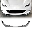 Frontstoßstange Spoiler Lippe Bodykit für Mazda MX-5 Miata ND 2016-2022 Schwarz
