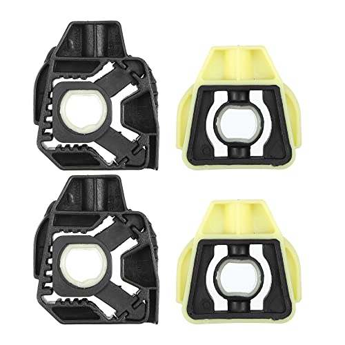X AUTOHAUX Soporte de radiador de coche 1J0806157F para Volkswagen (juego de 4)