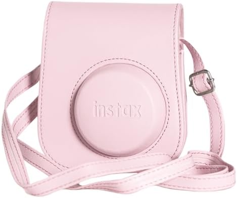 Instax mini 12 Fotoğraf Makinesi 10'lu Film Kare Albüm ve Deri Kılıf Bundle Box (Pembe) - Görsel 7