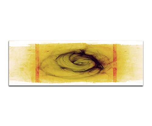 Augenblicke Wandbilder Immagine panoramica astratta su tela di qualità brillante, già tesa su telaio in legno