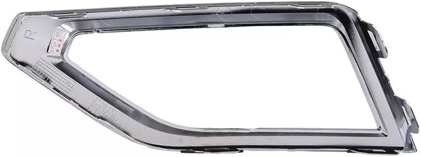 Front Bumper Grille Fog Light Grille Replacement For VW Atlas 2018 2019 (Silvery, Right)