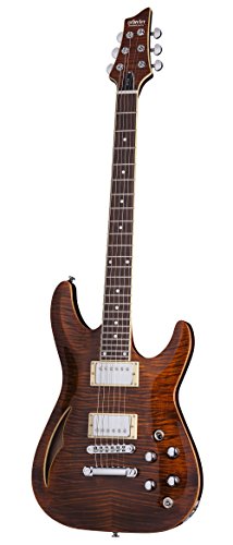 Schecter 640 Solid-Body Electric Guitar, Cat's Eye