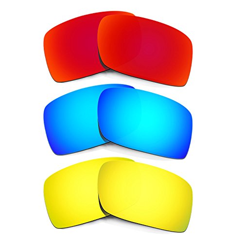 Verres pour Oakley Gascan solaires pack de 3 rechanges
