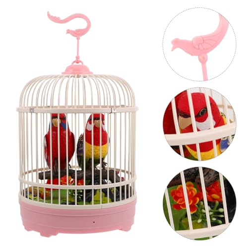 Cage à oiseaux réaliste interactive sans entretien jeu