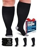 Doctor's Select 3 Pairs Plus Size Compression...