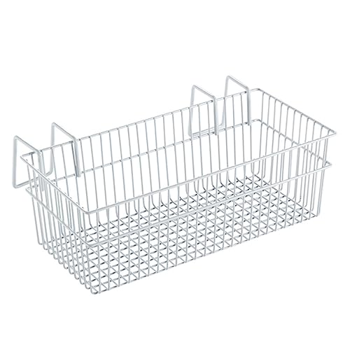 ABOOFAN 1Pc Iron Hanging Storage Basket Multi Organizer for Stationery and Supplies Space Saving Wall Mounted Iron Storage for Home and Dormitory Use