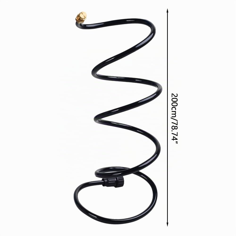 Kit Brumisateur Terrasse, Kit de Brumisation pour Tuyau d'arrosage Extérieur, Support de Refroidissement Pliable pour Jardin, Système d'arrosage Portable pour Bain d'oiseaux et Parc Aquatique