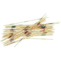 Traditional Garden Games Giant Wooden Pick Up Sticks Game – 90cm Jumbo Mikado Set for Kids & Adults – Classic Outdoor & Indoor Family Game with 41 Large Wooden Sticks & Storage Bag
