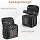 OURHZTB Tragetasche kompatibel mit Jackery Explorer 240 V2 Portable Power Station, Aufbewahrungstasche mit verstellbarem Schultergurt, seitlichem Reißverschluss, zweilagige Taschen für Ladekabel und