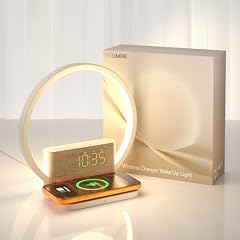 Vivilumens Sunrise Alarm Clock Wireless Charger, 10 White Noise Sound Machine Alarm Clock with 30 / photo Vivilumens Sunrise Alarm Clock Wireless Charger, 10 White Noise Sound Machine Alarm Clock with 30 /