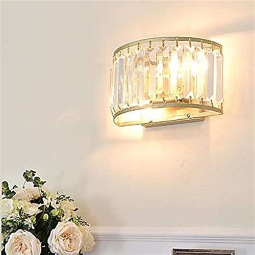 Applique murale en V en cristal pour illuminer et décorer chaleureusement votre chambre