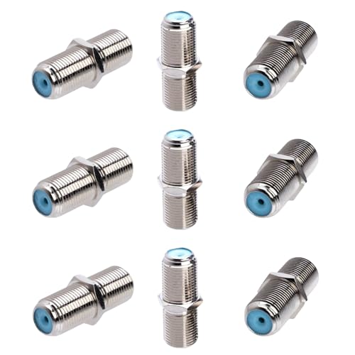 Conector F81 F hembra de 3 GHz para eliminar interferencias y pixelaciones en TV coaxial