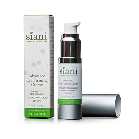 Advanced Eye Firming Creme with Botanicals, Pure Plant Oils, Organic Vitamins/Minerals, Probiotic Technology, Hyaluronic Acid, Fruit Based Glycolic Acid, Ocean Based Retinol, Matrixyl 3000 Cover