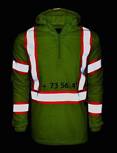 Image of SCREENSHOT Mens Streetwear Windbreaker Jacket - Lightweight Graphic Hoodie, Graffiti Hip Hop Urban Fashion Pullover Top