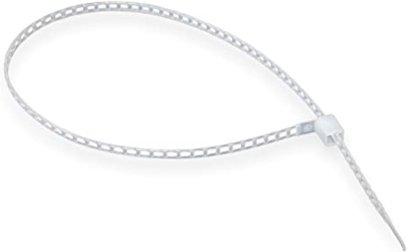 Kable Kontrol Ladder Cable ties – 7” Inch Long – Natural - 40 Lbs Tensile Strength – 1000 Pcs/Pack | Nylon 6-6 | Multipurpose | Strong & Flexible | Cable Management Wire Wraps