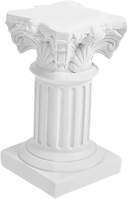 Antique Roman Column Candle Holder Greek Column Statue Roman Pillar Candlestick Greek Style Candelabra Dinner Wedding Candle Holder Decoration