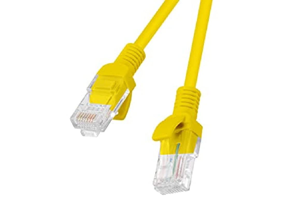 lanberg PCU6-10CC-0500-Y Ethernet Cable Network Cable Category 6 Utp 5 m Yellow