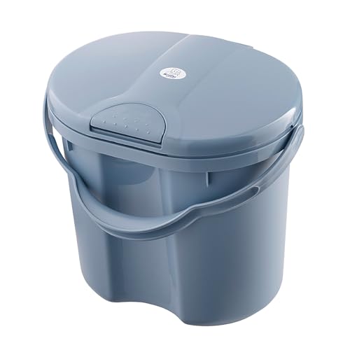 Rotho Babydesign TOP Windeleimer - recycelt - Windeleimer - geruchsdicht - ohne Nachfüllkasetten - Wickeleimer - blau Rotho Babydesign TOP Windeleimer - recycelt - Windeleimer - geruchsdicht - ohne Nachfüllkasetten - Wickeleimer - blau