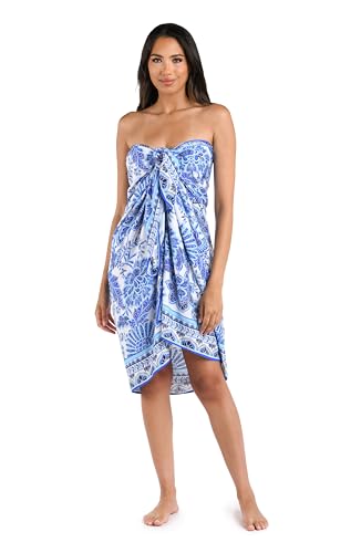 La Blanca Women's Standard Pareo Wrap Swimsuit Cover Up4