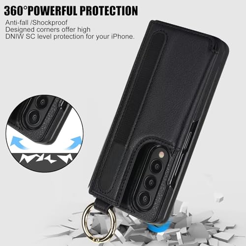 Coque Samsung Galaxy Z Fold 4 avec support bague pour regarder vos vidéos