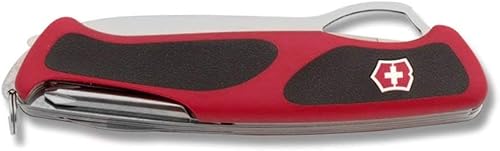 Miniatura 3 de Vcitorinox Swiss Army RangerGrip 58 Hunter Cuchillo de bolsillo multiherramienta negrorojo 5118in