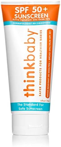 Thinkbaby Safe Sunscreen SPF 50+ (6 ounce)