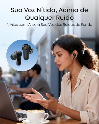 Soundcore P30i - Drivers de 10mm para graves potentes