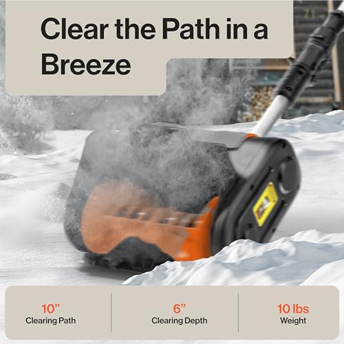 Electric Snow Thrower Cordless Battery