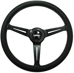 Volante Lotse Class Couro Preto (haste Black)