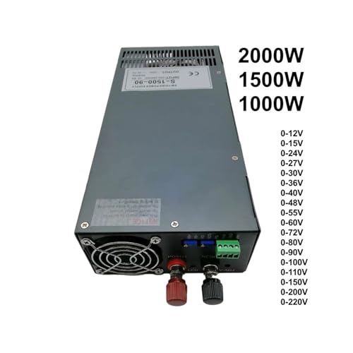 Alimentation à découpage réglable CC 1000W pour labo de recherche