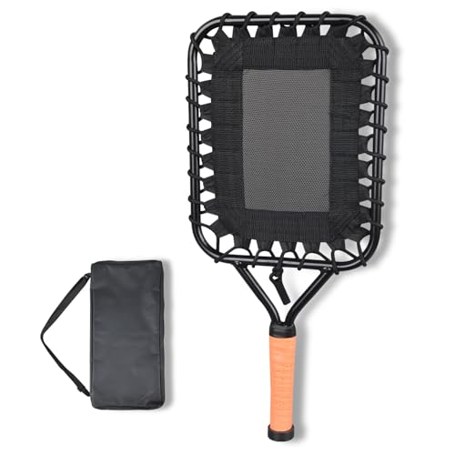 Fungo Baseball Racket for Fly Balls, 19-Ounce Scientific Weighted Racquet Bat with Carrying Bag, More Control and Accuracy Baseball Training Equipment for Parents and Coaches