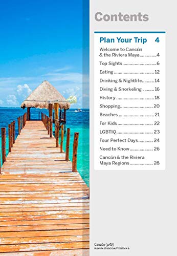 Lonely Planet Pocket Cancun & The Riviera Maya 1 (Pocket Guide) #TOP1