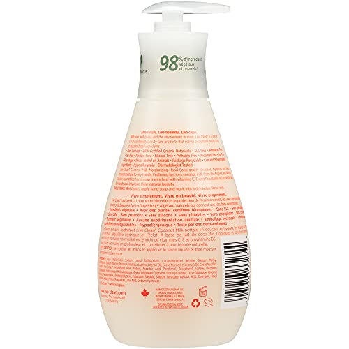 Live Clean Liquid Hand Soap, Coconut Milk, 17 Oz ( Packaging May Vary ) #TOP1