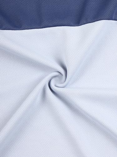 Image of TECHNOSPORT Men's Slim Fit Polyester Color Block Athleisure Crew Neck T-Shirt with Full Sleeve, Moisture Wicking and Quick Dry