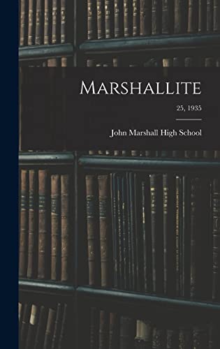 Marshallite; 25, 1935
