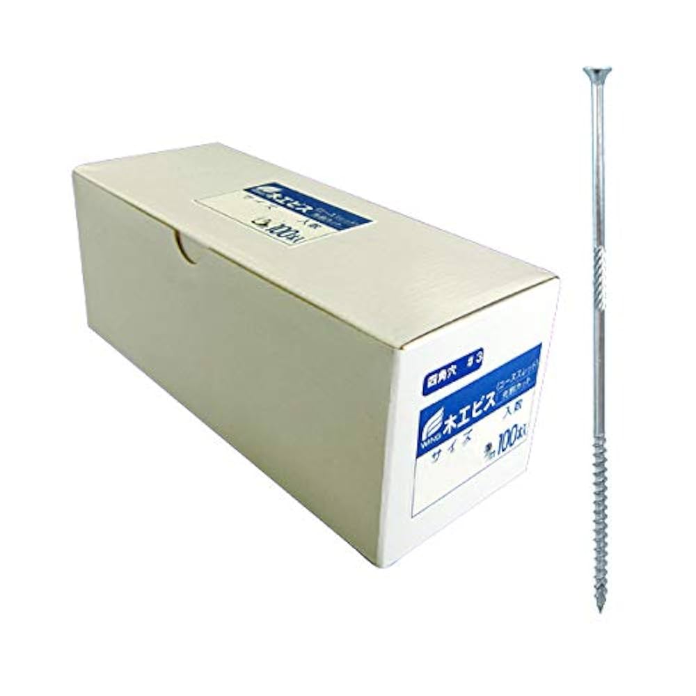 Amazon.co.jp: ウイング 木工ビス ロングタイプ コーススレッド